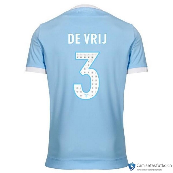 Camiseta Lazio Primera equipo DE Vrij 2017-18